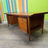 Mid Century Teak Executive Desk from Denmark