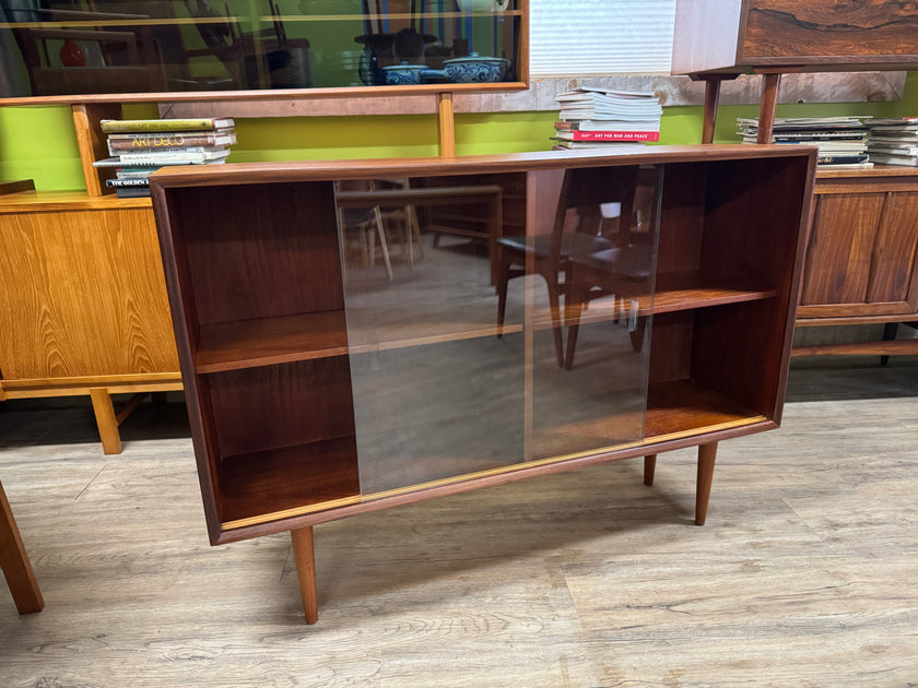 Mid Century Teak Display Cabinet