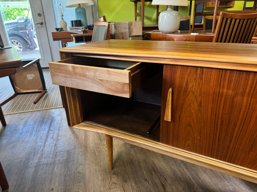 Mid Century Walnut and Ash Sideboard