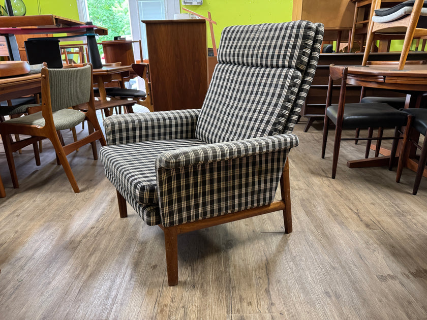 Mid Century Brazilian Rosewood Arm Chair from Denmark