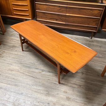 Mid Century Teak Coffee Table from Denmark