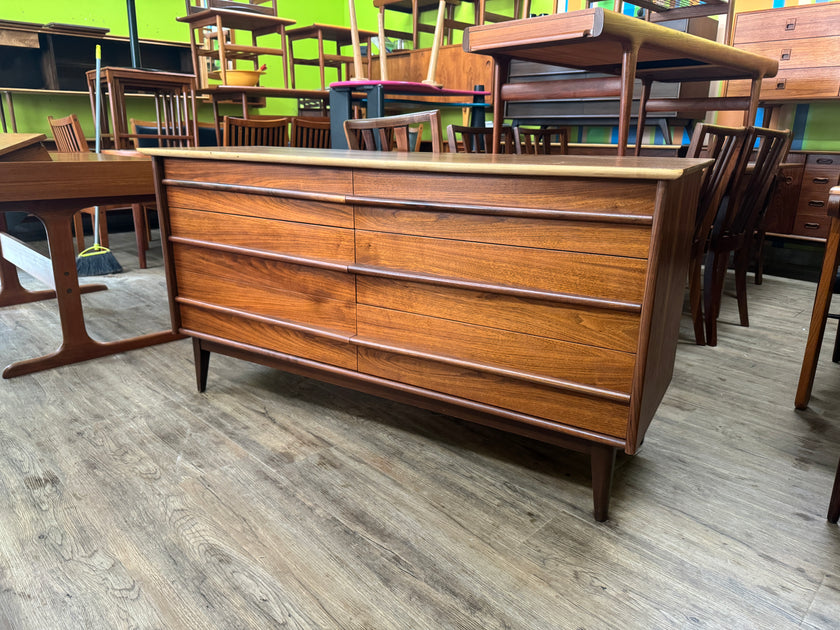 Mid Century Walnut Dresser
