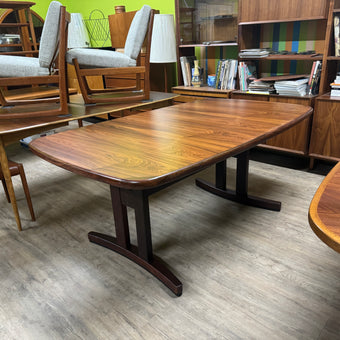 Mid Century Brazilian Rosewood Dining Table