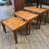 Mid Century Teak Nesting Tables