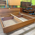 Mid Century Teak King Bed