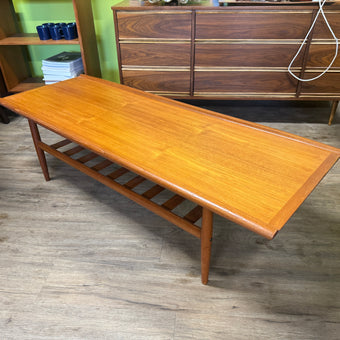 Mid Century Teak Coffee Table