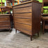 Mid Century Walnut Dresser Set