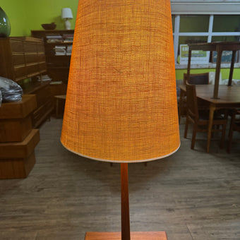 Mid Century Teak Floor Lamp