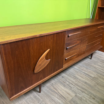 Mid Century Walnut Dresser