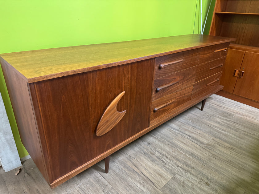 Mid Century Walnut Dresser