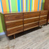 Mid Century Walnut and Ash Dresser