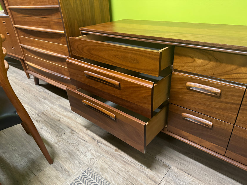 Sale!!! Mid Century Solid Teak Dresser