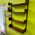 Mid Century Walnut Reff Shelving Unit