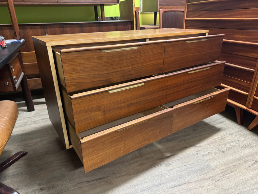 Mid Century Walnut Dresser