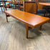 Mid Century Teak Coffee Table with built in Side Tables from Denmark