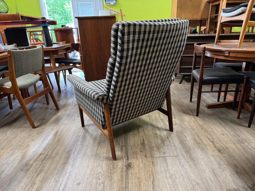 Mid Century Brazilian Rosewood Arm Chair from Denmark