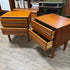 Mid Century Teak Night Stands
