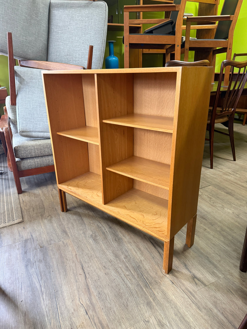 Mid Century Oak Bookcase from Denmark