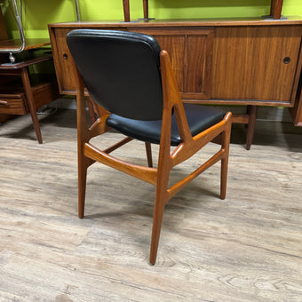 Mid Century Teak Dining Chairs from Denmark