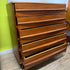 Sale!!! Mid Century Walnut Highboy Dresser
