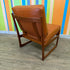 Mid Century Teak and Leather Lounge Chair from Denmark