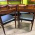 Mid Century Brazilian Rosewood Dining Chairs from Denmark