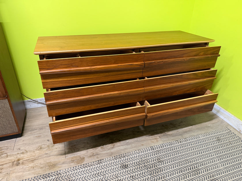 Mid Century Walnut Dresser