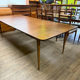 Mid Century Walnut Dining Table