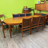 Mid Century Teak XL Dining Table from Denmark