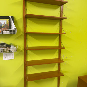 Mid Century Teak Modular Wall Unit from Norway