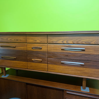 Mid Century Solid Teak Dresser