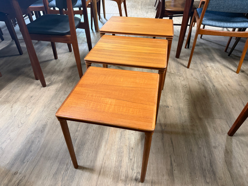 Mid Century Teak Nesting Tables