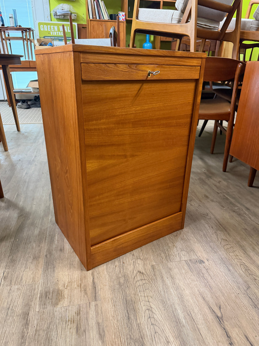 Mid Century Teak Filing Cabinet