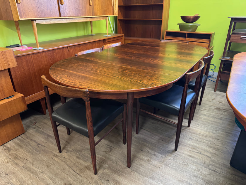 Mid Century Brazilian Rosewood Dining Table from Norway
