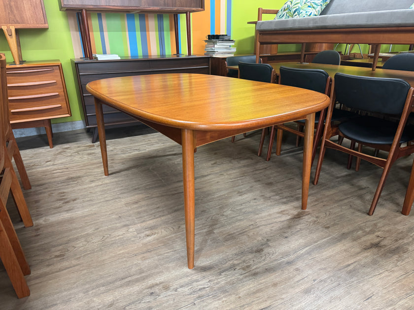 Mid Century Teak Dining Table