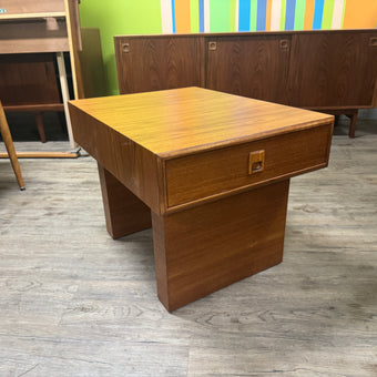 Mid Century Teak Side Table