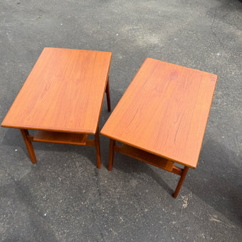 Mid Century Teak Sidetables