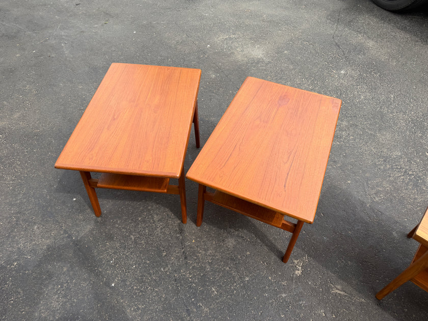 Mid Century Teak Sidetables