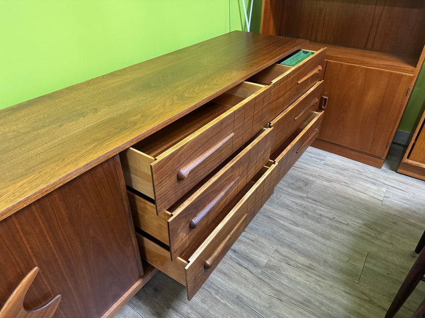 Mid Century Walnut Dresser