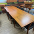 Mid Century XL Teak Dining Table