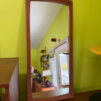 Mid Century Teak Mirror