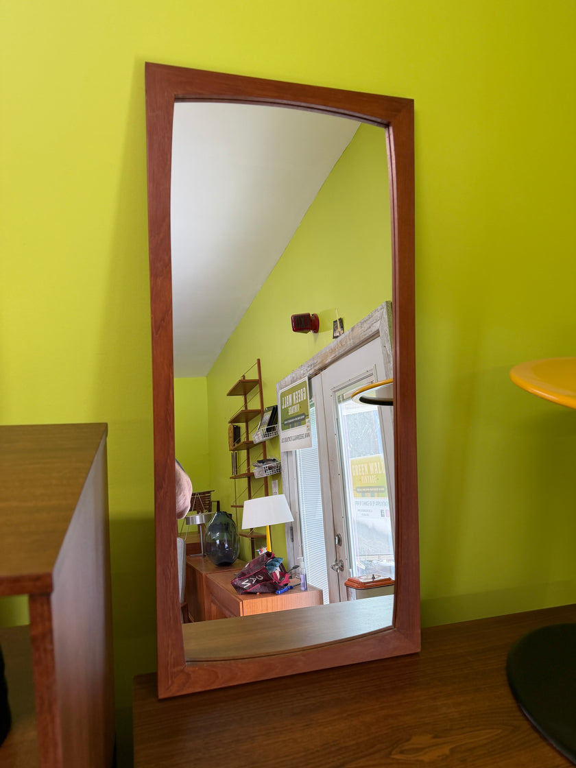 Mid Century Teak Mirror