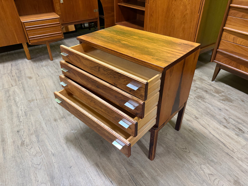 Mid Century Brazilian Rosewood Chest of Drawers