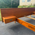 Mid Century Teak Queen Bed