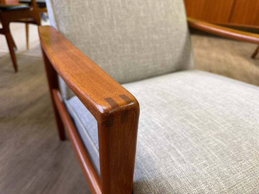 Mid Century Teak Lounge Chairs