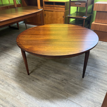 Mid Century Brazilian Rosewood Coffee Table