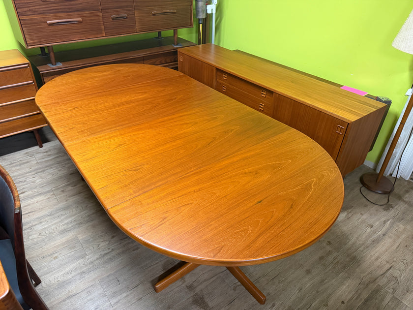 Mid Century Teak Dining Table from Denmark