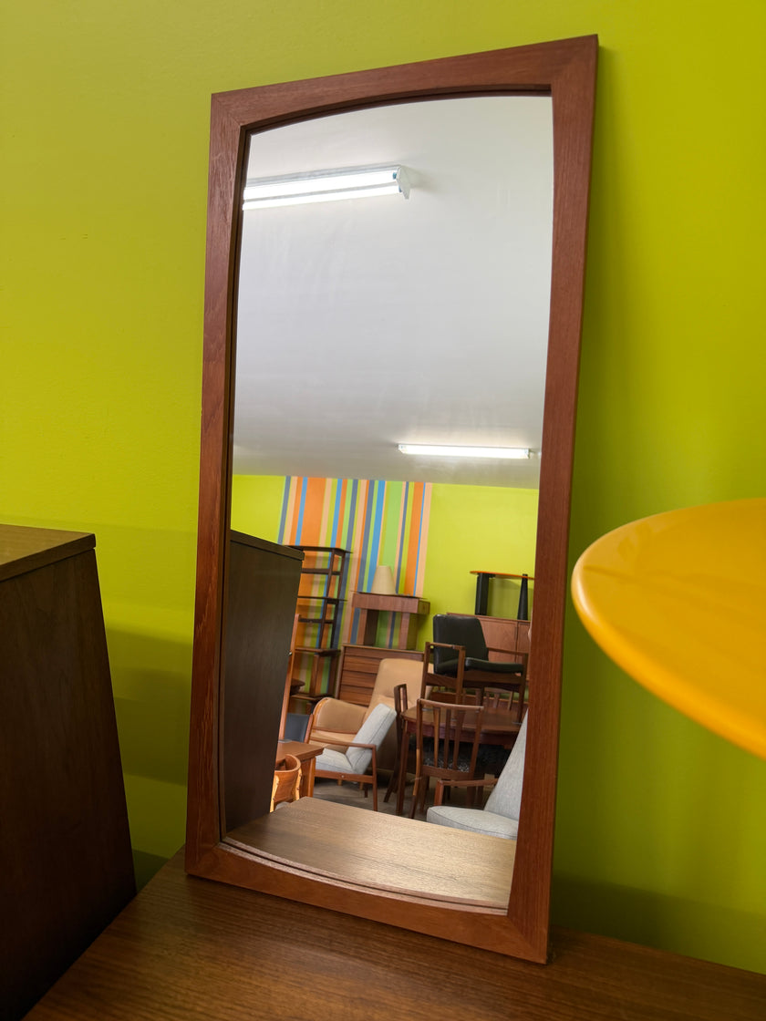 Mid Century Teak Mirror