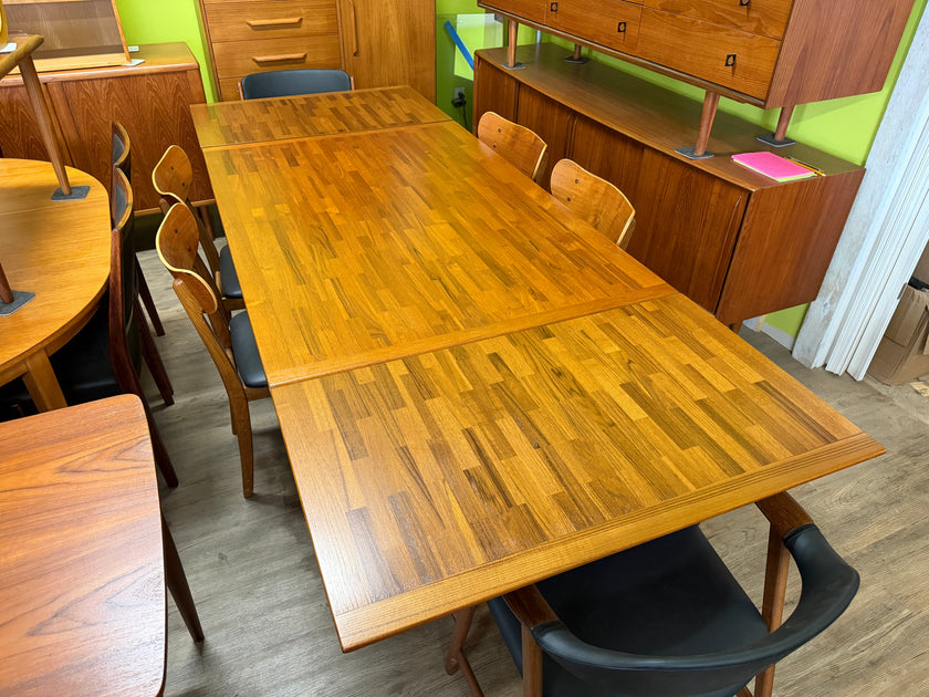 Mid Century Teak Dining Table