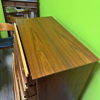 Mid Century Walnut Dresser